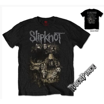 Slipknot - Skull Group - Unisex Póló - SKTS19MB