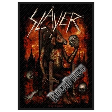 Slayer - Devil on Throne - kisfelvarró - SP2780