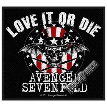 Avenged Sevenfold - Love It Or Die - kisfelvarró - SP2586