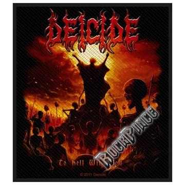 Deicide - To Hell With God - kisfelvarró - SP2570