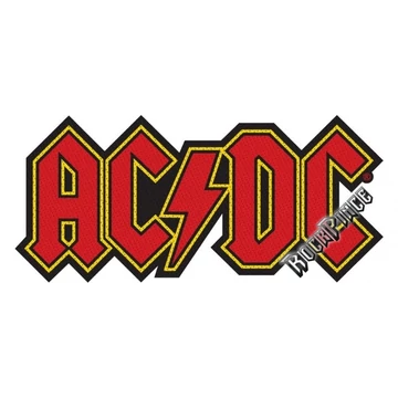 AC/DC - Red Logo Cutout - kisfelvarró - SP2832