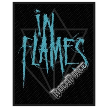 In Flames - Scratched Logo - kisfelvarró - SPR2802