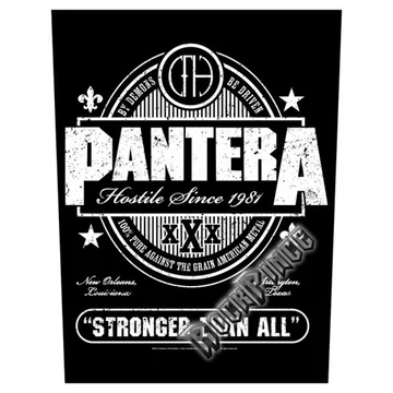 Pantera - Stronger Than All - hátfelvarró - BP967 / BP0967