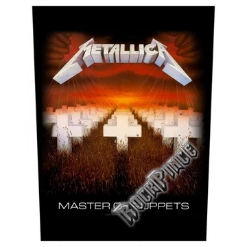 Metallica - Master Of Puppets - hátfelvarró - BP945 / BP0945