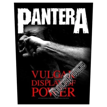 Pantera - Vulgar Display Of Power - hátfelvarró - BP895 / BP0895