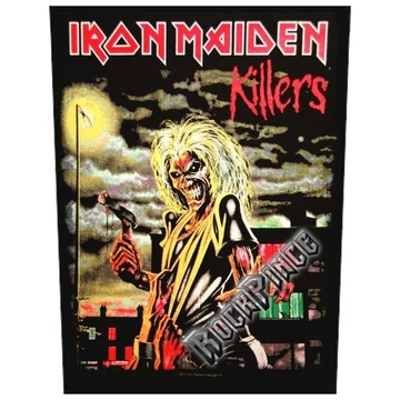 Iron Maiden - Killers - hátfelvarró - BP826 / BP0826