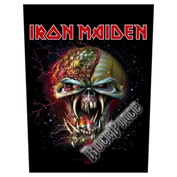 Iron Maiden - The Final Frontier Face - hátfelvarró - BP848
