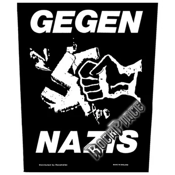 Gegen Nazis - hátfelvarró - BP383