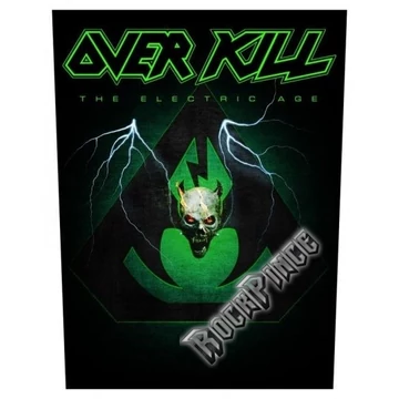 Over Kill - The Electric Age - hátfelvarró - BP899