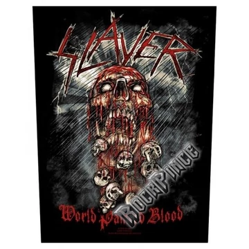 Slayer - World Painted Blood - hátfelvarró - BP862 / BP0862