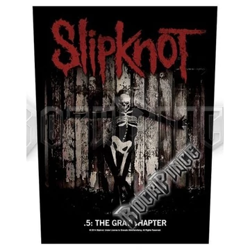 Slipknot - The Gray Chapter - hátfelvarró - BP988 / BP0988