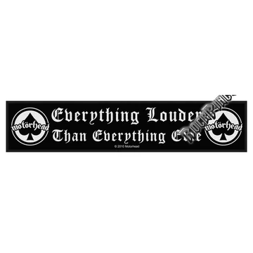 Motörhead - Everything Louder (Superstrip) - kisfelvarró - SS170
