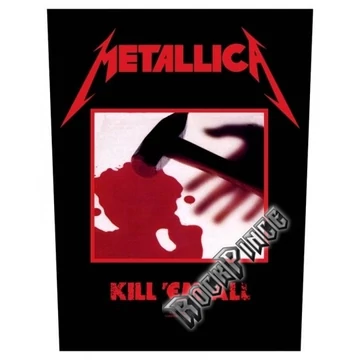 Metallica - Kill Em All - hátfelvarró - BP943 / BP0943