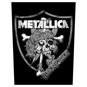 Metallica - Raiders Skull - hátfelvarró - BP940 / BP0940