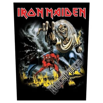 Iron Maiden - Number of the Beast - hátfelvarró - BP827 / BP0827