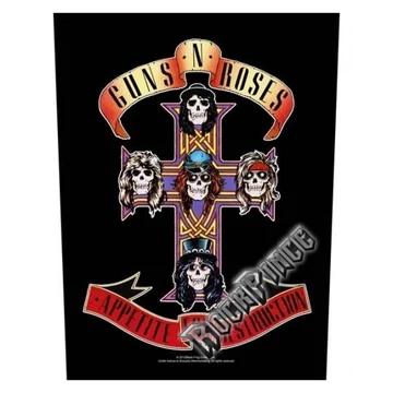 Guns N' Roses - Appetite For Destruction - hátfelvarró - BP887 / BP0887