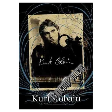Kurt Cobain - poszterzászló - POS903