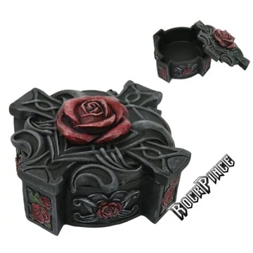 Medieval Box with Rose - ÉKSZERES DOBOZ - 766-7054