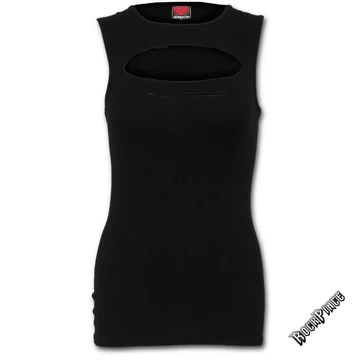 URBAN FASHION - Laser Cut Sleeveless Top - P004G069