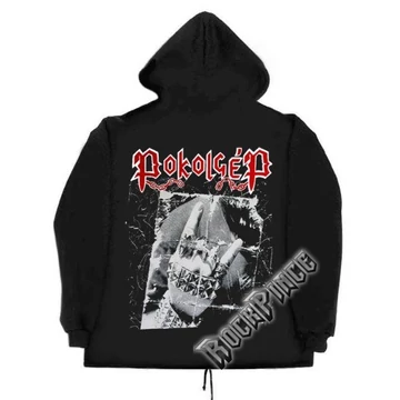 POKOLGÉP - Az utolsó robbanás - cipzáras kapucnis pulóver