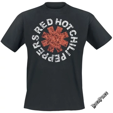 Red Hot Chili Peppers - Distressed Asterisk - UNISEX PÓLÓ