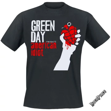 GREEN DAY - AMERICAN IDIOT - UNISEX PÓLÓ