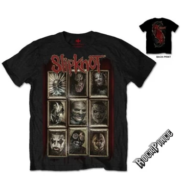 Slipknot - New Masks - Unisex Póló - SKTS13MB
