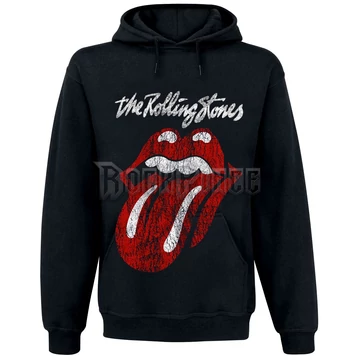THE ROLLING STONES - Logó - KAPUCNIS PULÓVER