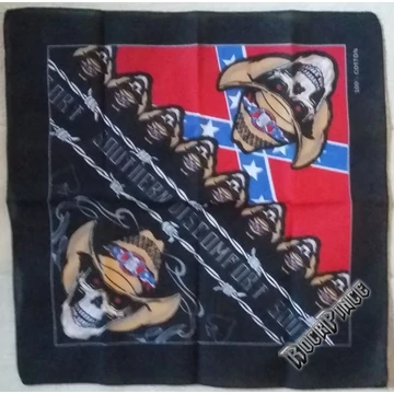 Confederate Skull - kendő/bandana
