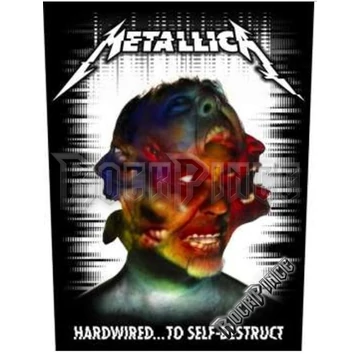 Metallica - HARDWIRED TO SELF DESTRUCT - hátfelvarró - BP1037