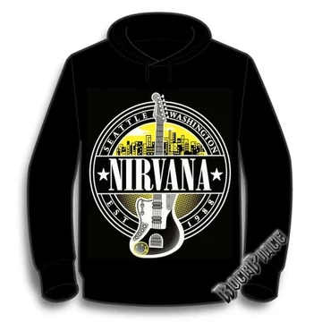 NIRVANA - SEATTLE ORIGINAL - KAPUCNIS PULÓVER
