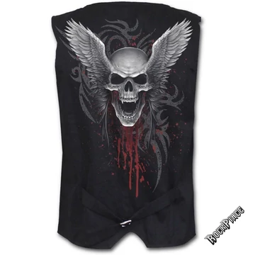 ASCENSION - Gothic Waistcoat Four Button with Lining (Plain) - E010M656