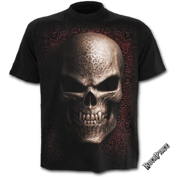 GOTH SKULL - T-Shirt Black - T069M101