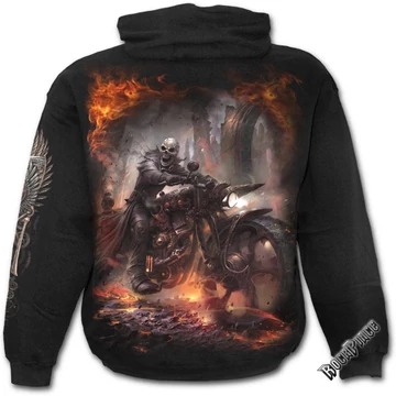 STEAM PUNK RIDER - Hoody Black (Plain) - T095M451