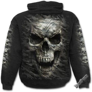 CAMO-SKULL - Hoody Black (Plain) - T141M451