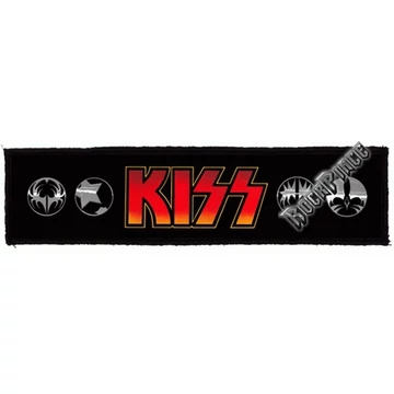 KISS - Logo (Superstrip) - kisfelvarró HKF-0584