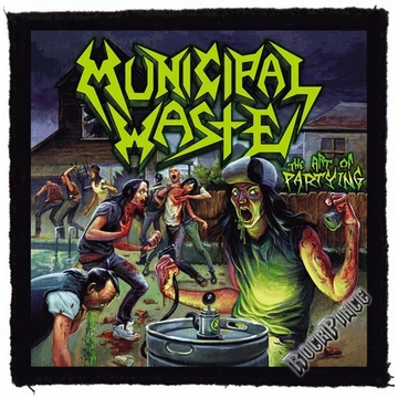 MUNICIPAL WASTE - The Art Of Partying (95x95) - kisfelvarró HKF-0591