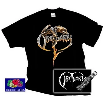 OBITUARY - LOGO - 1362 - UNISEX PÓLÓ