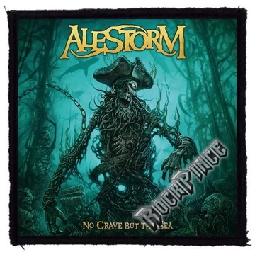 ALESTORM - No Grave But The Sea (95x95) - kisfelvarró HKF-0615