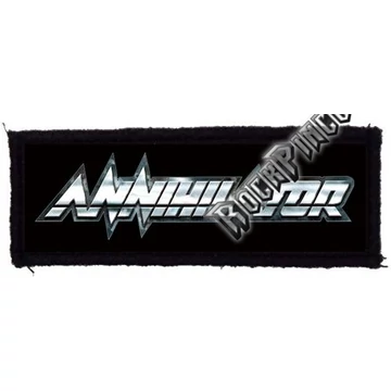 ANNIHILATOR - Logo (125x40) - kisfelvarró HKF-0617