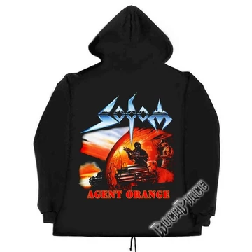 SODOM - AGENT ORANGE - CIPZÁRAS KAPUCNIS PULÓVER