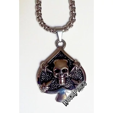 Ace of Spades Skull - acél medál