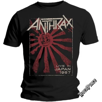 Anthrax - Live in Japan - Unisex Póló - ANTHTEE12MB