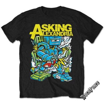 ASKING ALEXANDRIA - KILLER ROBOT - unisex póló - ASKTS13MB / ASKTSP13MB