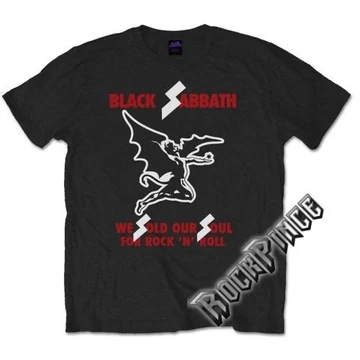 Black Sabbath - Sold our Soul - Unisex Póló - BSTS03MB