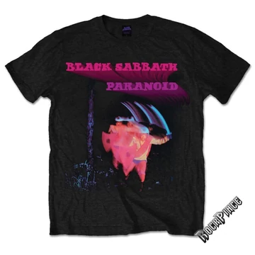 Black Sabbath - Paranoid Motion Trails - Unisex Póló - BSTS14MB