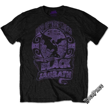 BLACK SABBATH - LORD OF THIS WORLD - UNISEX PÓLÓ