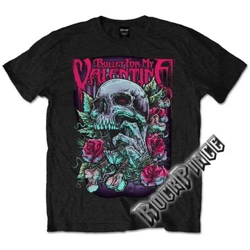 BULLET FOR MY VALENTINE - SKULL RED EYES - unisex póló - BFMVTS02