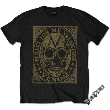 BULLET FOR MY VALENTINE - VENOM SKULL - unisex póló - BFMVTS15MB