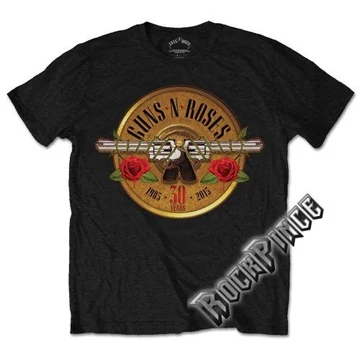 GUNS N' ROSES - 30TH PHOTO - unisex póló - GNRTS14MB